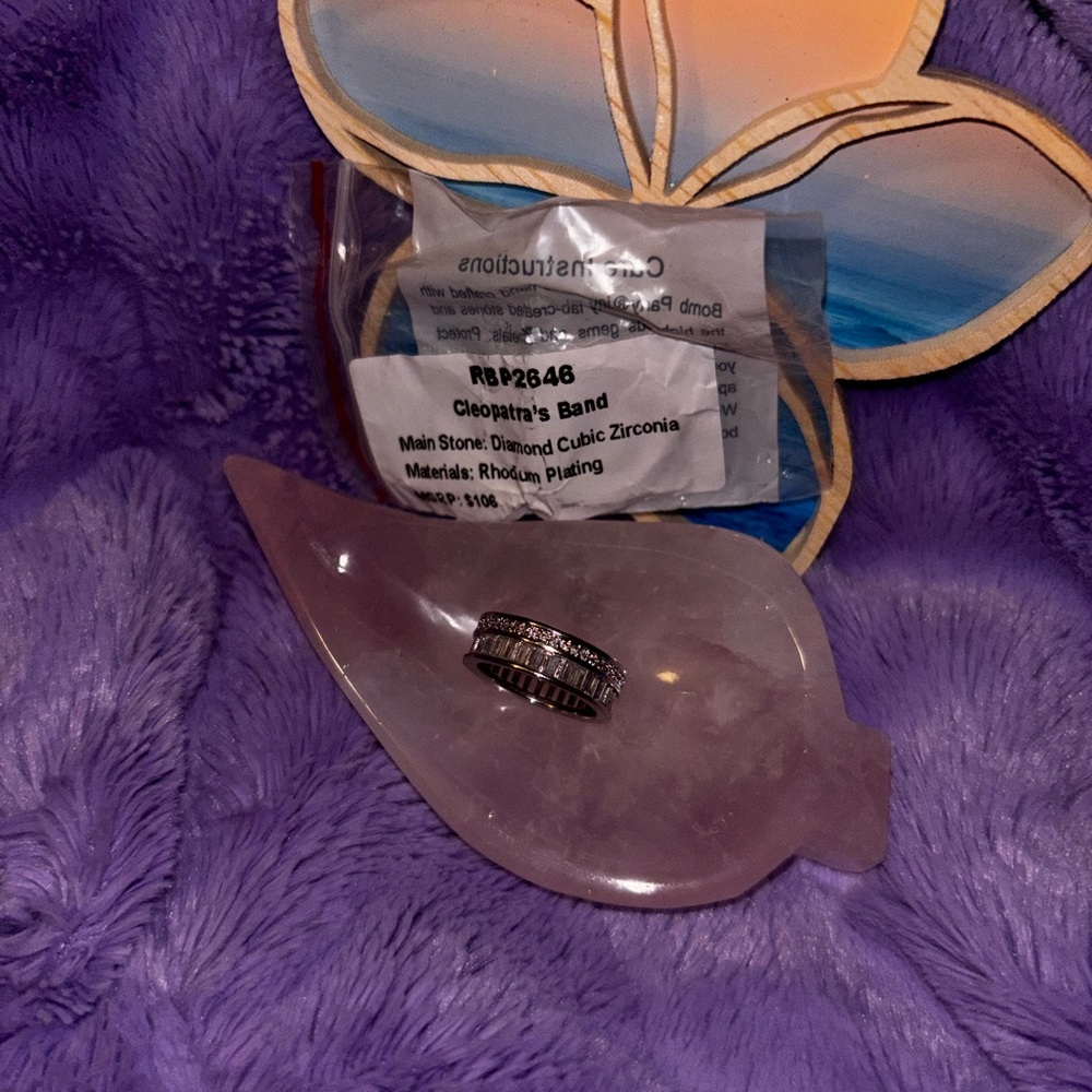 BP Cleopatra's Band Silver-Tone Ring